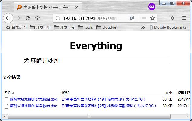 Everything启用HTTP服务